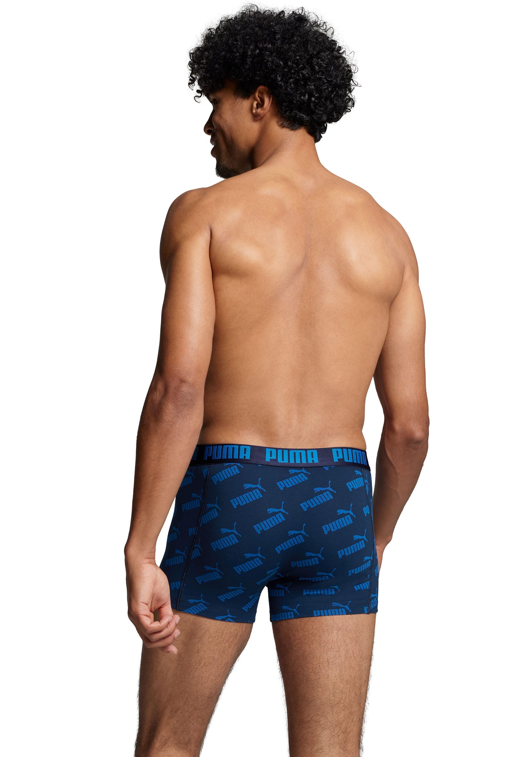 PUMA Boxershort met brede logoband (2 stuks, Set van 2)