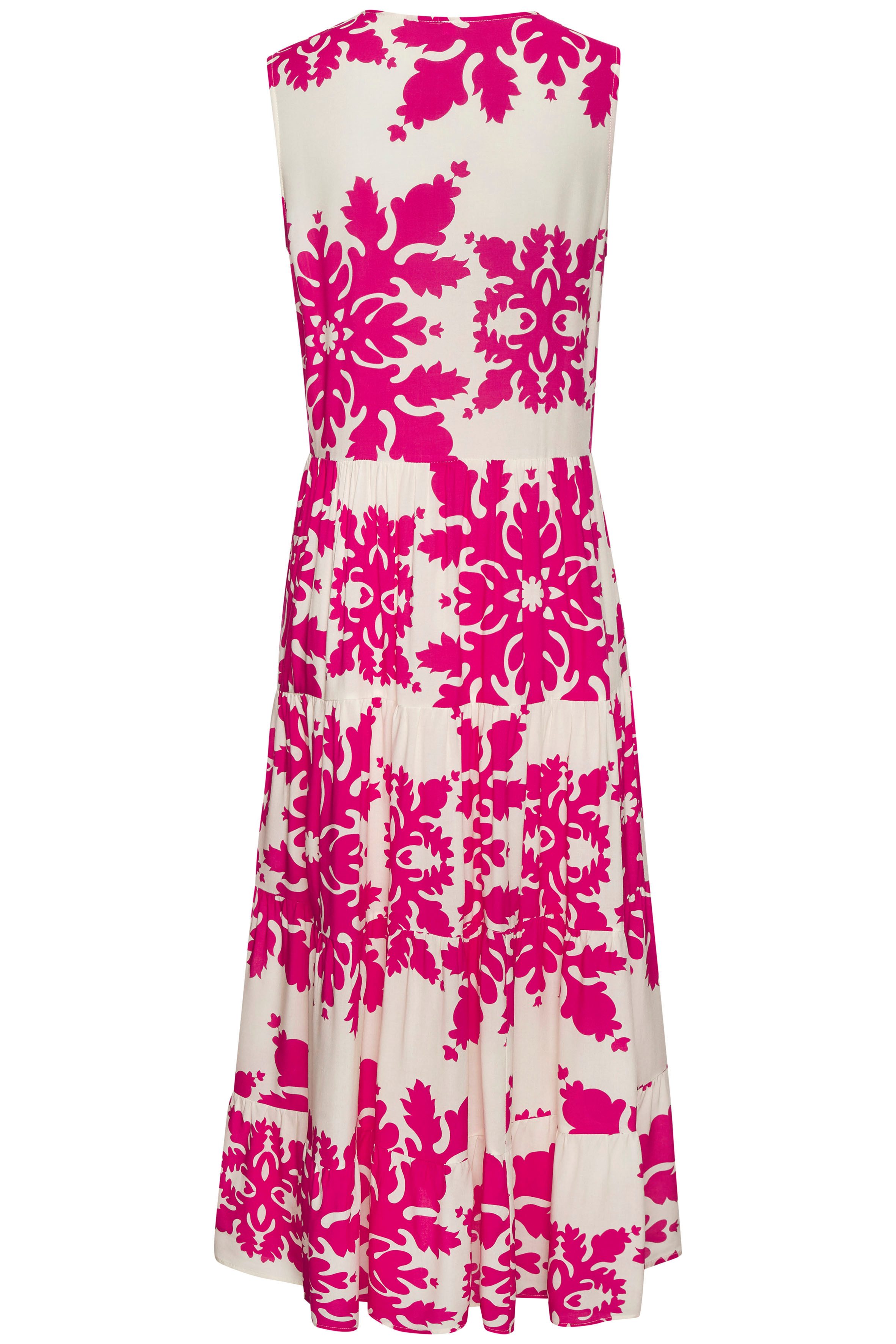 Vivance Maxi-jurk met volants, zomerjurk