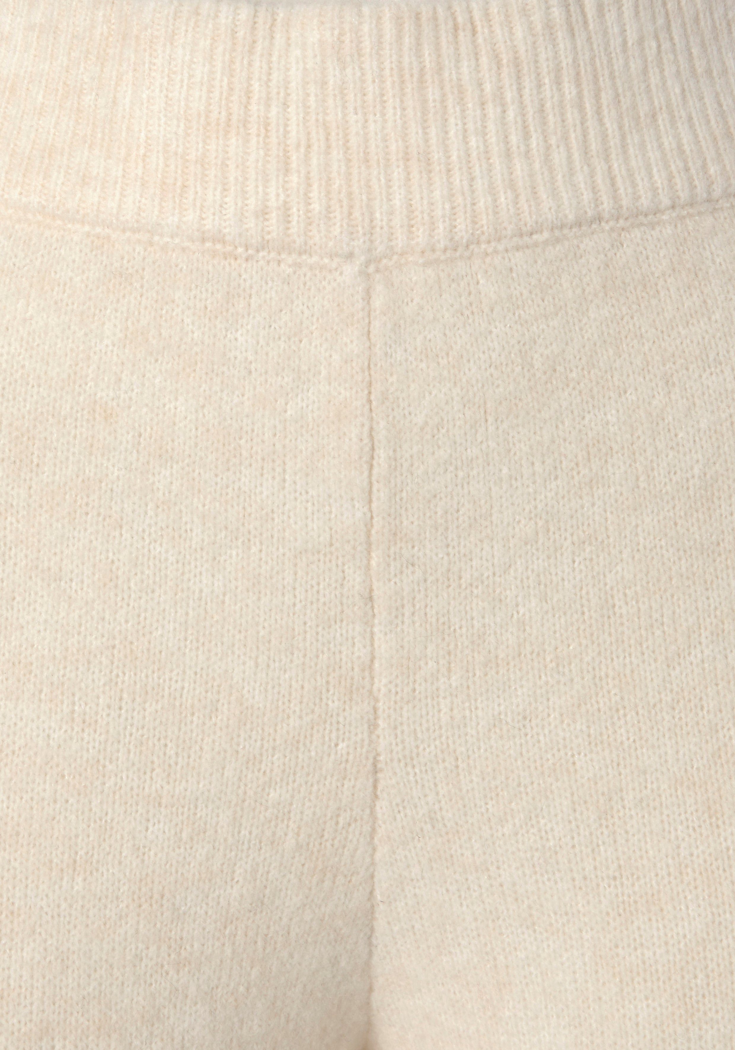 Lascana Tricotbroek -Loungebroek met ribboorden, loungewear