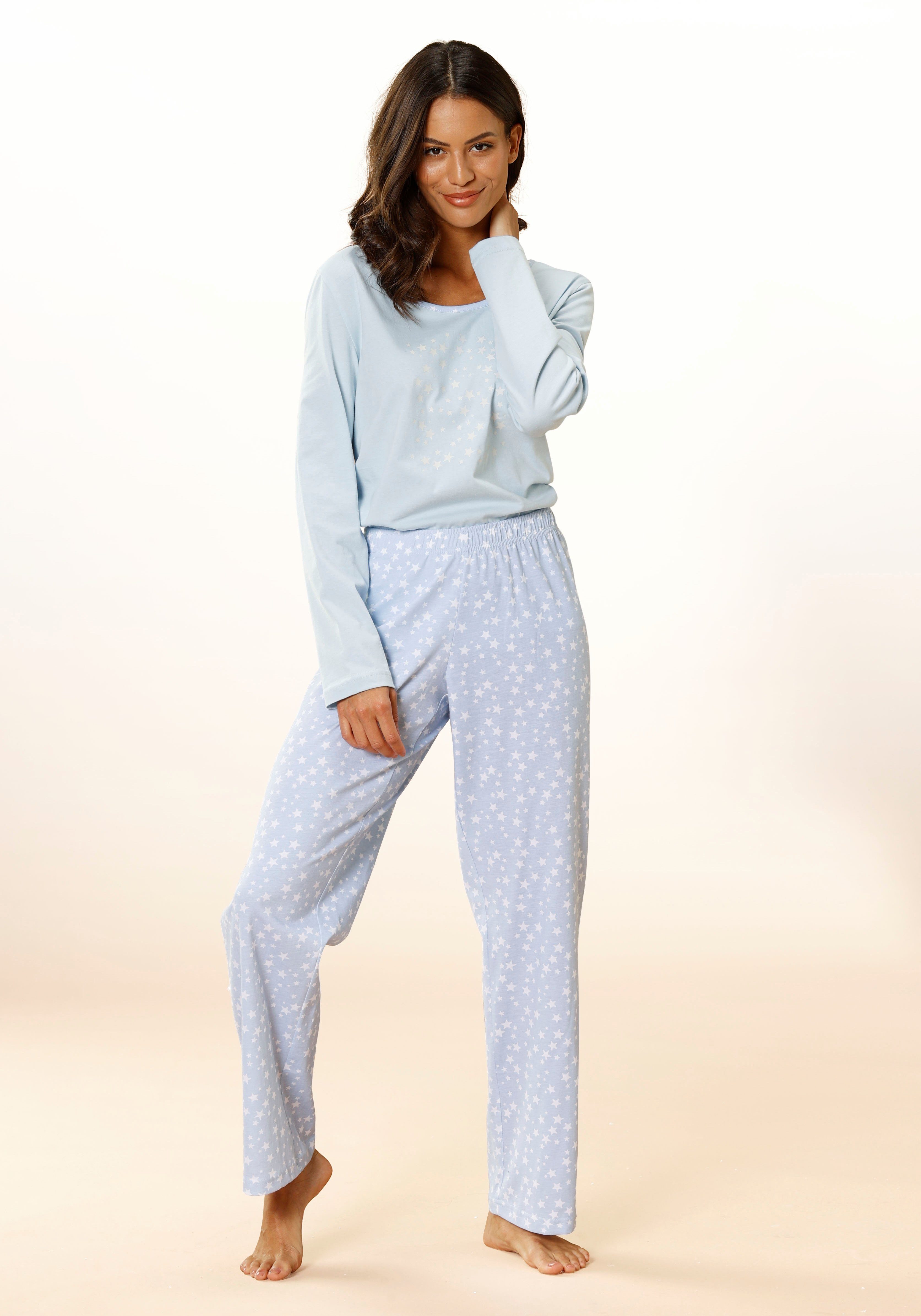 Vivance Dreams Pyjama met sterrenprint