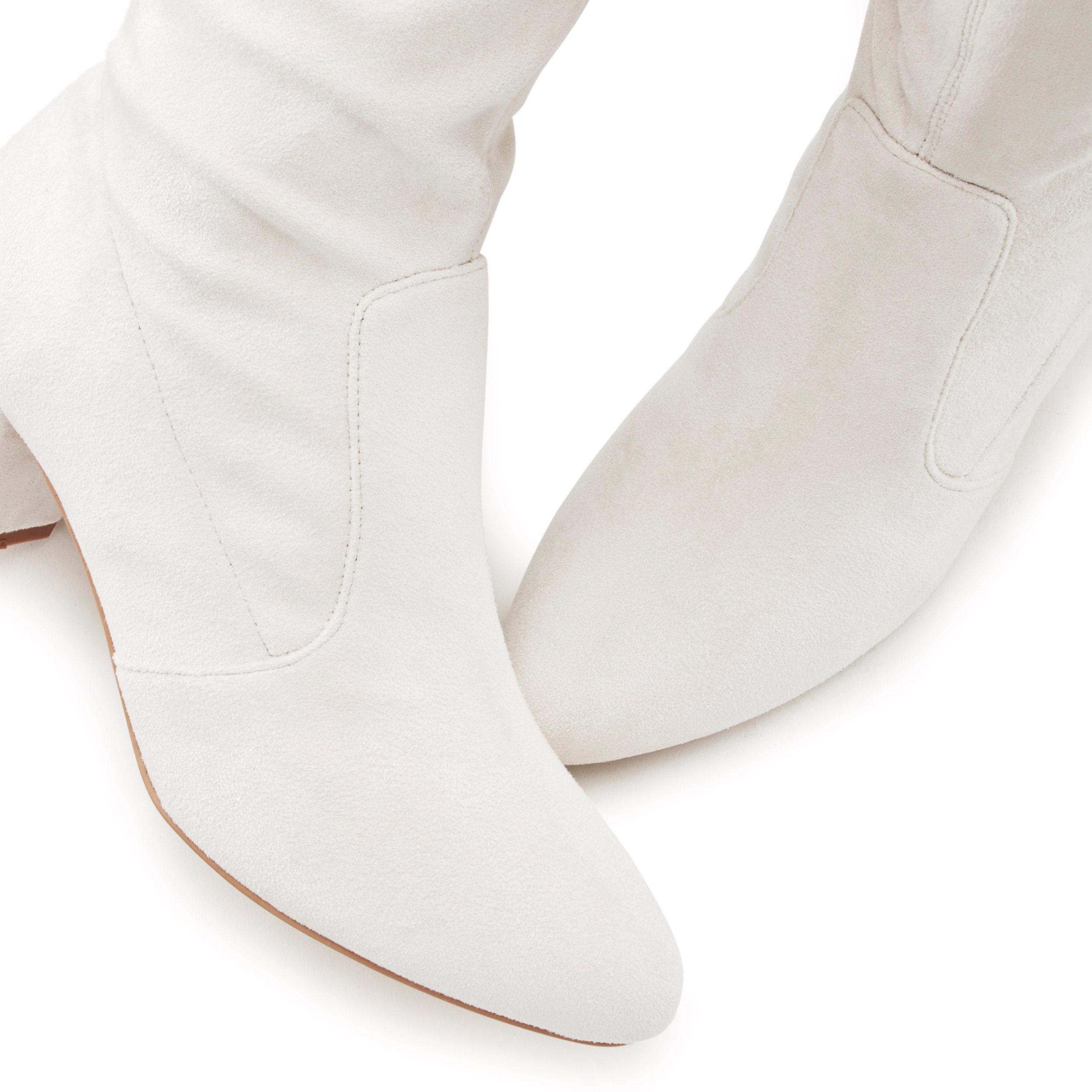 Lascana Instaplaarzen Slip-on boots, slouchy boots, slip-on, stretch & blokhak