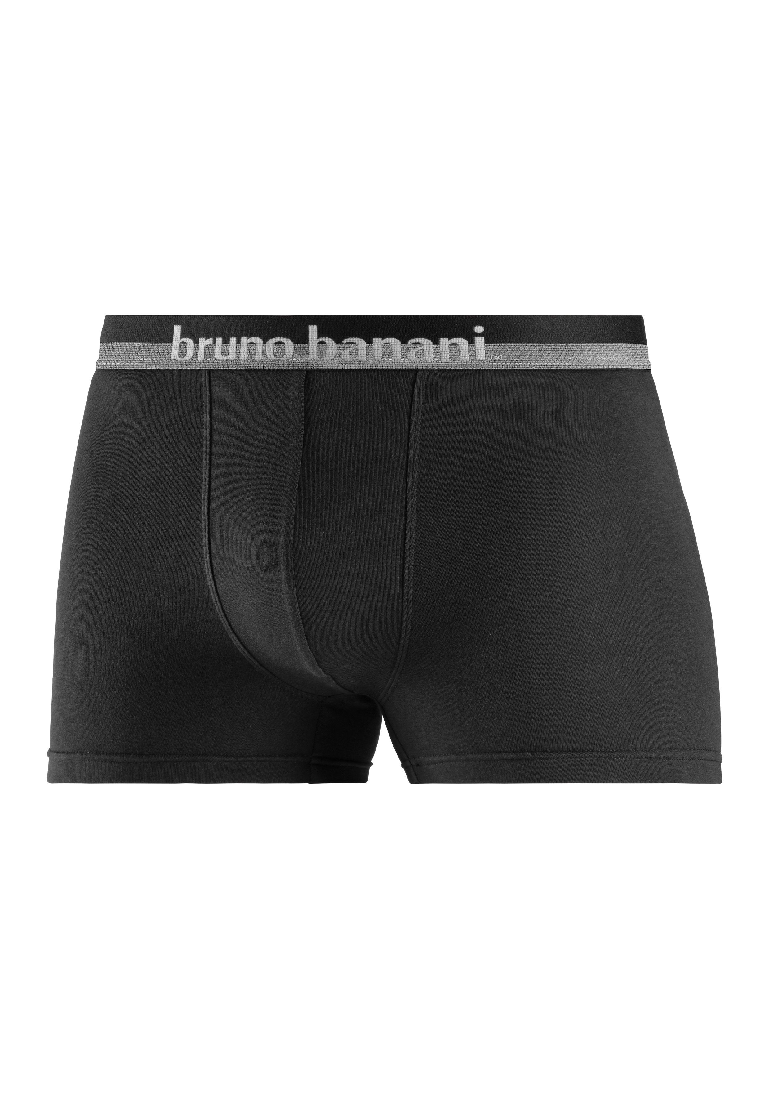 Bruno Banani Boxershort met superieure logoprint op de band (set, 4 stuks)