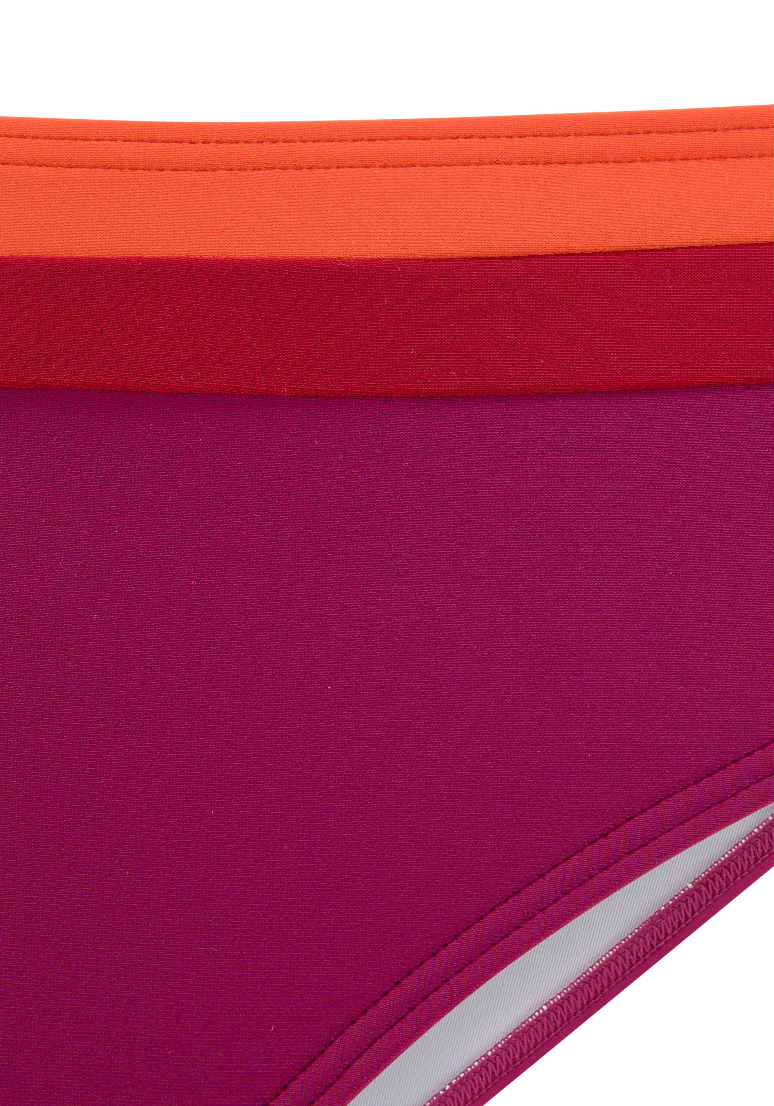 s.Oliver RED LABEL Beachwear Bikinibroekje Yella met contrastkleurige details