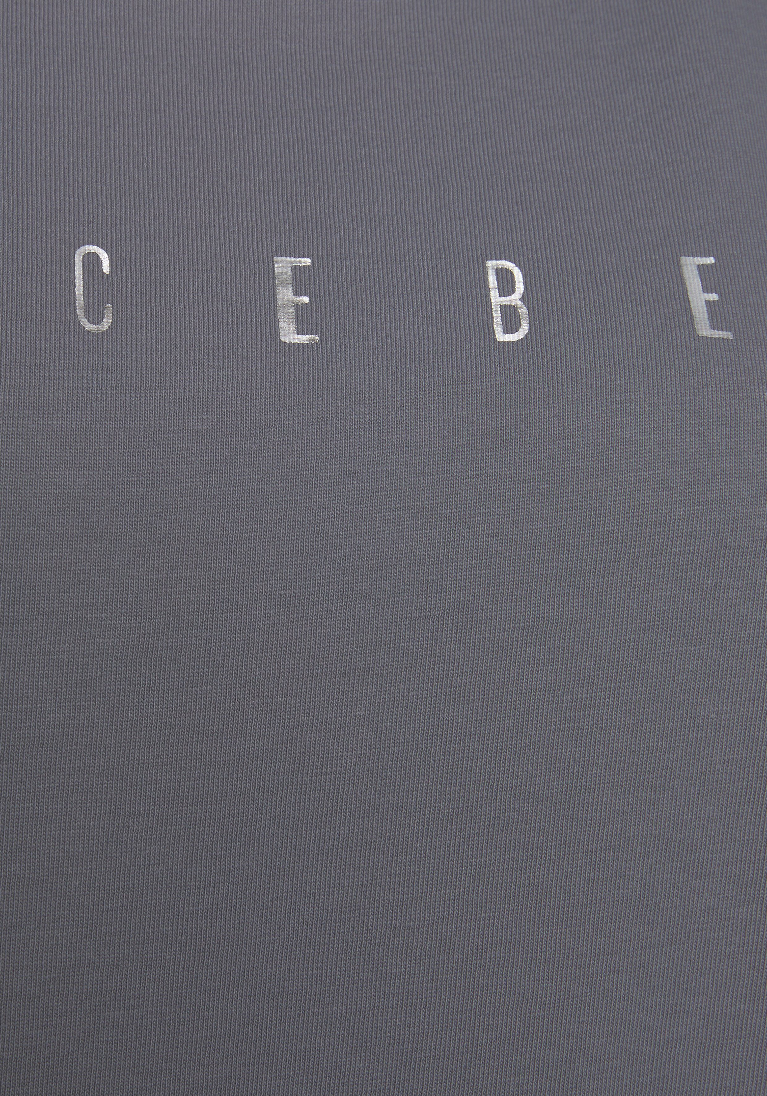 Venice Beach Shirt met korte mouwen met logoprint op de voorkant, katoenen t-shirt, sportief-casual, basic