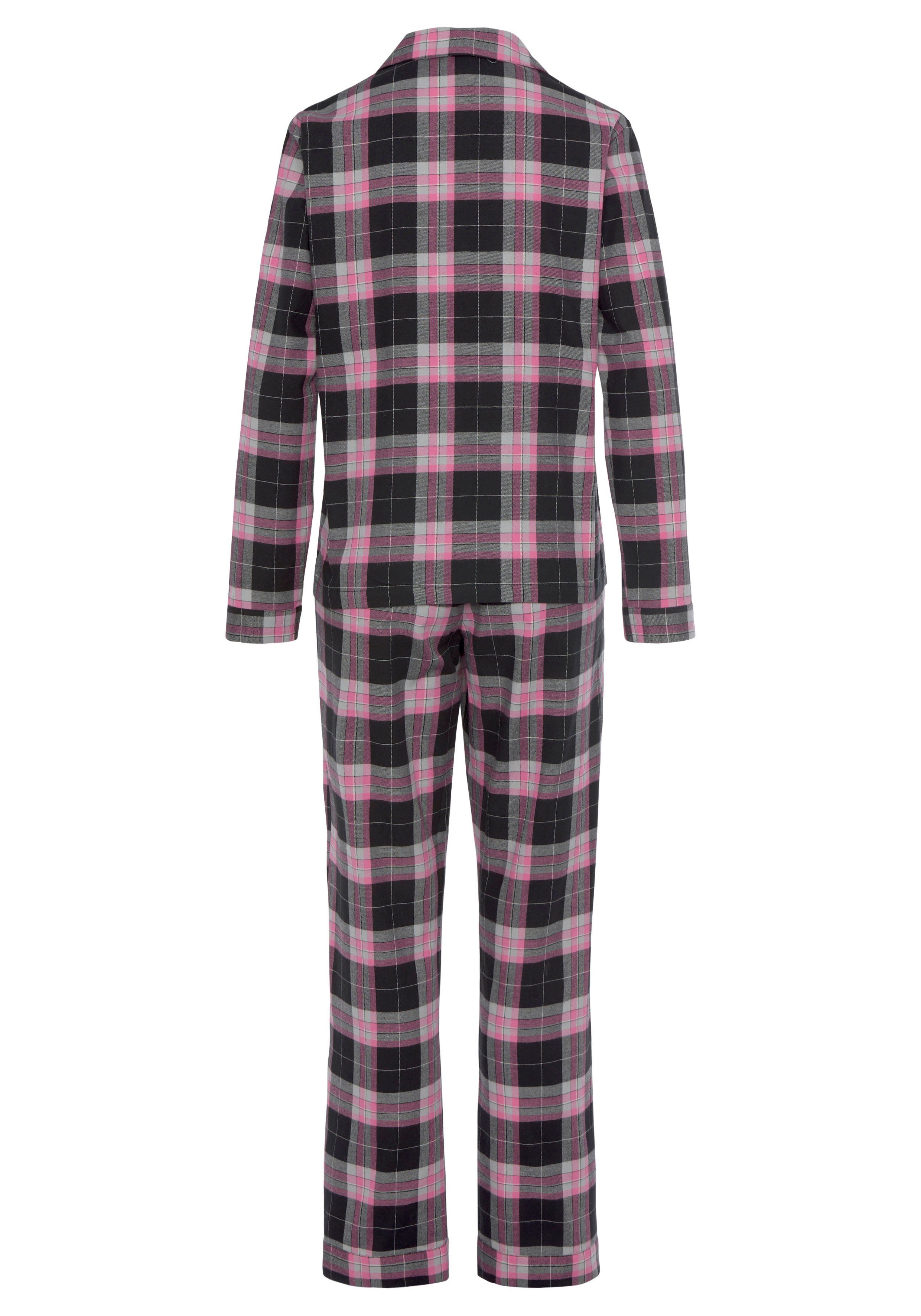 Vivance Dreams Pyjama van knuffelzacht flanel (2-delig)